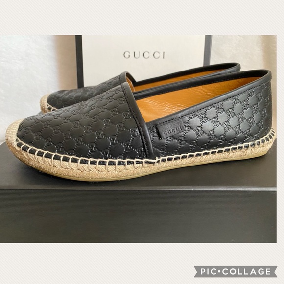 ✨SALE✨Like New!!!Gucci Leather Espadrilles - Picture 5 of 12